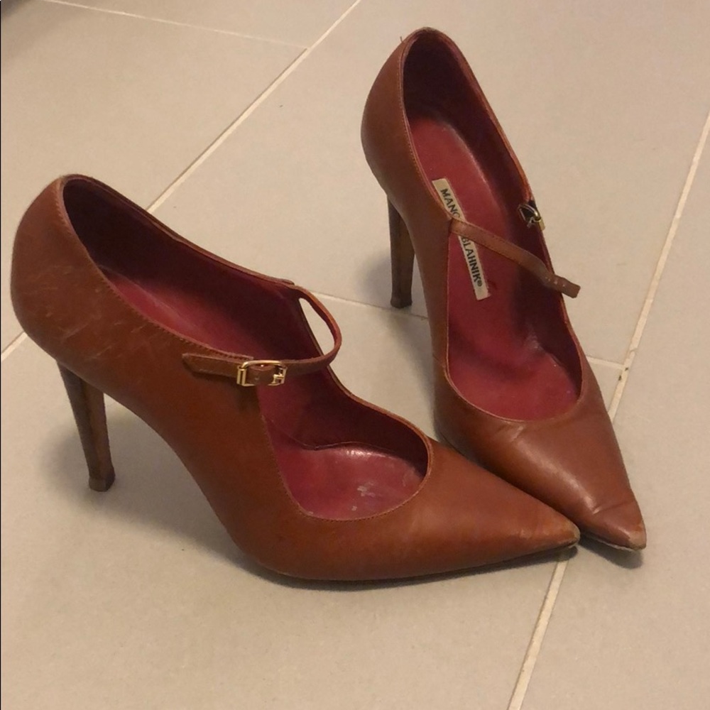 Manolo Blahnik Mary Janes